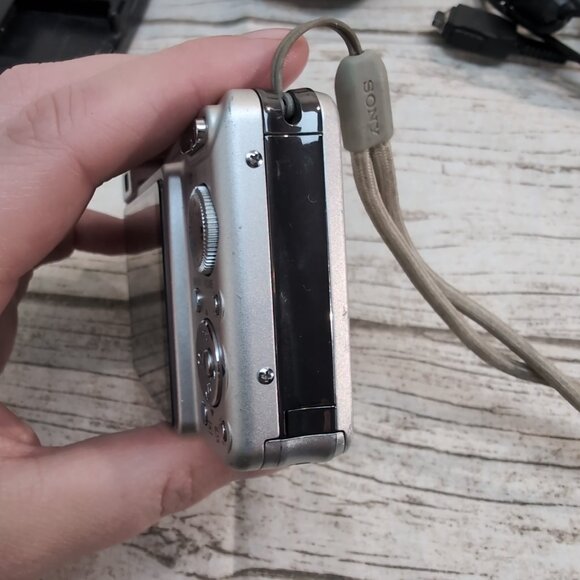 Sony Cyber-shot DSC-W170 Digital Camera Silver 10.1MP + Charger & Case - Picture 8 of 10